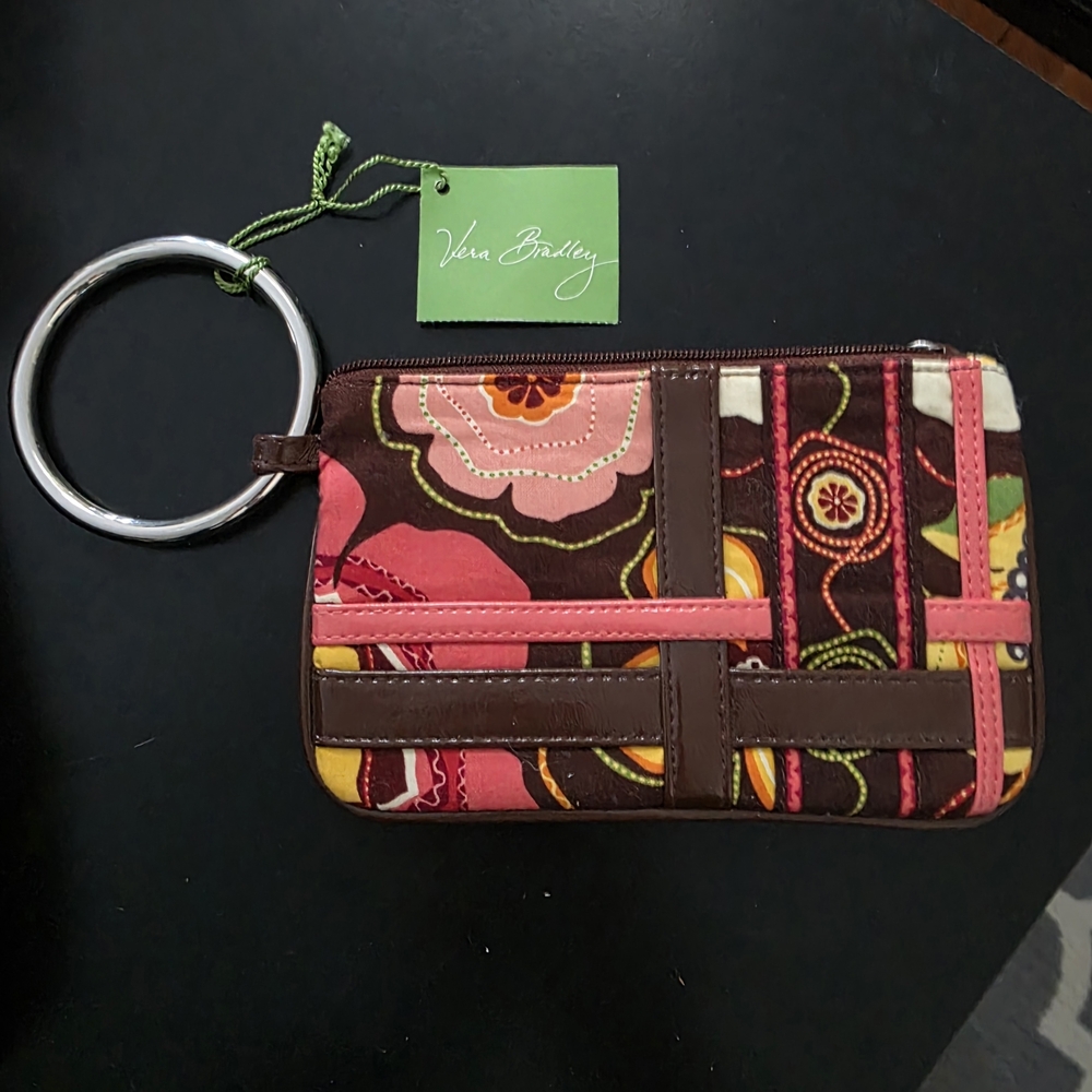 Vera Bradley Floral Wristlet